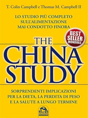 cover image of The China Study
